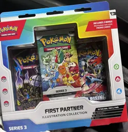 Pokemon TCG First Partner Illustration Collection Series 3 Box - Image 1