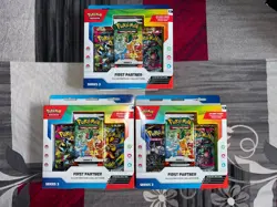 Pokemon TCG First Partner Illustration Collection Series 3 - 3x - New/Sealed - Image 1