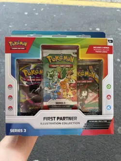 Pokemon TCG First Partner Illustration Collection Box Series 3 Brand New Sealed - Image 1