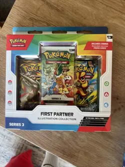 Pokemon TCG First Partner Illustration Collection Box Series 3. NEW, SEALED. - Image 1