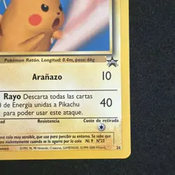 Near Mint - Pokemon TCG 2000 Pikachu (SNAP) #26 Pikachu World Collection Promo - Image 4