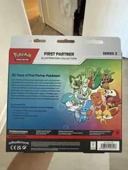 Pokemon TCG First Partner Illustration Collection Series 3 Box 9 Cards - Image 2