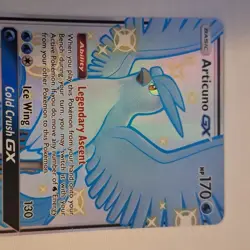 Articuno GX SV54/SV94 Hidden Fates Pokemon 2019 - Image 3