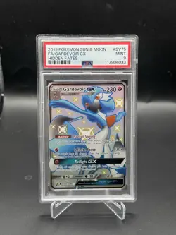 Gardevoir GX SV75/SV94 Hidden Fates Full Art Shiny Pokemon Card PSA 9 - Image 1