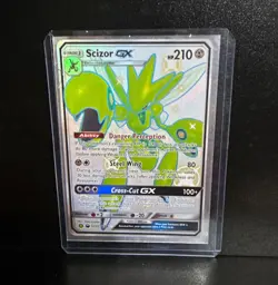 Pokemon TCG Scizor GX SV72/SV94 Hidden Fates Shiny Vault English - Image 1