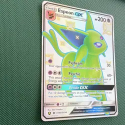 Pokemon TCG Espeon GX SV60/SV94 Hidden Fates Shiny Holo Rare - Mint - Image 2
