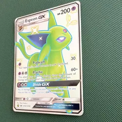 Pokemon TCG Espeon GX SV60/SV94 Hidden Fates Shiny Holo Rare - Mint - Image 3