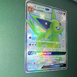 Pokemon TCG Espeon GX SV60/SV94 Hidden Fates Shiny Holo Rare - Mint - Image 5