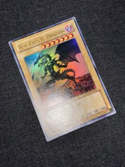 Yugioh! Red Eyes Black Dragon YAP1-EN002 Ultra Rare Near Mint English - Image 2