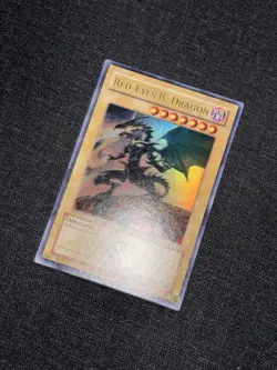 Yugioh! Red Eyes Black Dragon YAP1-EN002 Ultra Rare Near Mint English - Image 3
