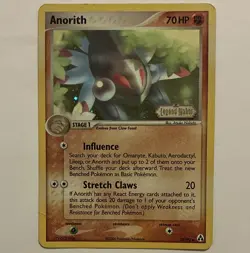 Anorith 29/92 EX Legend Maker Holo Pokemon TCG English 2006 70HP - Image 1