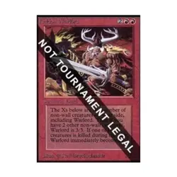 WOTC MtG Collector's Ed Keldon Warlord (CE) (U) EX - Image 1