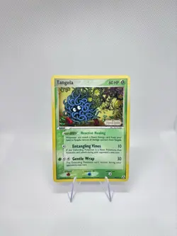 2006 Pokemon Tangela 44/92 EX Legend Maker Reverse Holo LP Stamped - Image 3