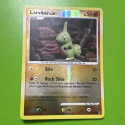 The Pokemon Company Larvitar Stormfront Reverse Holo Com Eng 50HP 63/100 2008 - Image 1