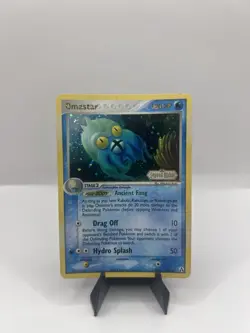 Pokemon Omastar 23/92 Legend Maker Reverse Holo Rare 100 HP English HOLO BLEED - Image 2