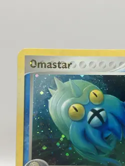 Pokemon Omastar 23/92 Legend Maker Reverse Holo Rare 100 HP English HOLO BLEED - Image 3