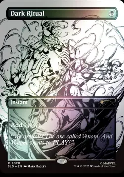 MTG MARVEL Spider-Man Secret Lair Presale Foil Venom Unleashed (Inks) Confirmed - Image 2