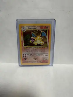Pokemon TCG Charizard Base Set 2 Holo Unlimited Rare Card 4/130 *SWIRL* - Image 1