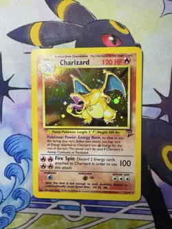 Charizard 4/130 Base Set 2 Holo Rare 1999 WOTC Pokemon TCG Vintage Pokemon Card - Image 1