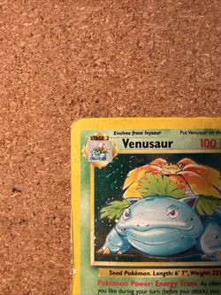 Pokemon TCG Venusaur Base Set 2 Holo Card 18/130 MP WOTC Vintage Rare - Image 2