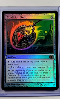 2007 MTG Magic The Gathering FUT Future Sight Foil #161 Coalition Relic - Image 1