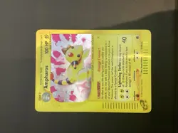 Pokemon TCG Ampharos Expedition Base Set Holo Card 2/165 Rare - Image 2