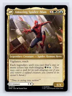 Peter Parker / Amazing Spider-Man #10 Regular Mythic MTG 25 Marvel's Spider-Man - Image 2