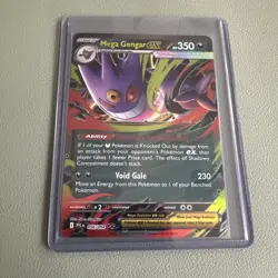 Pokemon Card Mega Gengar EX 56/94 | Phantasmal Flames Double Rare Holo NM/M - Image 1