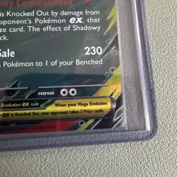 Pokemon Card Mega Gengar EX 56/94 | Phantasmal Flames Double Rare Holo NM/M - Image 3