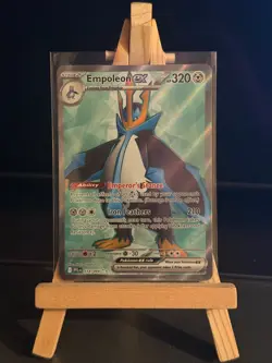 Pokemon Card Empoleon 114/094 Phantasmal Flames Full Art Holo Rare NM - Image 1