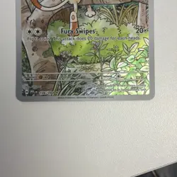NM-Mint Meowth - 106/094 - Illustration Rare Pokemon Phantasmal Flames - Image 2