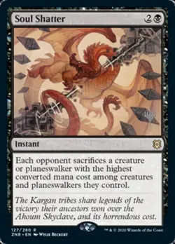 Soul Shatter - Foil - Promo Pack NM, English MTG Zendikar Rising - Image 1