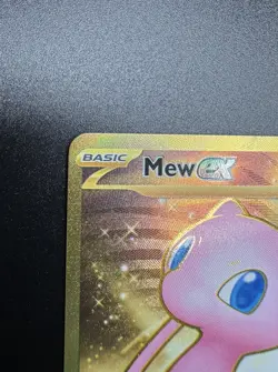 Mew ex 205/165 Sv: Scarlet & Violet 151 Gold Holo Pokemon - Image 4
