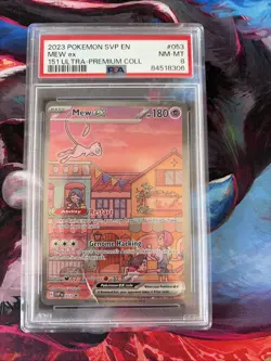 Pokemon TCG Mew Ex-Full Art SIR-PROMO-053-S&V 151-ENGLISH - Image 1