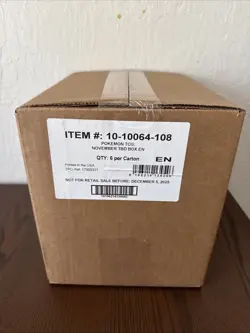 2025 Pokemon Mega Kangaskhan ex Factory Sealed 6 Box Case - Image 1