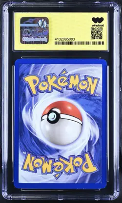 Blue Label CGC 9 WHATNOT Collab Psyduck Pokemon 1999 Fossil 1st Edition 53/62 - Image 2