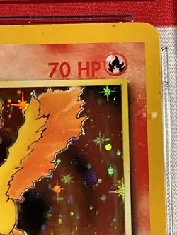 CGC 9 Pokemon TCG 1999 Moltres Fossil 12 Unlimited Holo Rare SUBGRADED PSA 0038 - Image 4