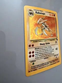 Wizards of the Coast Pokemon TCG Kabutops 9/62 Fossil Holo Rare 1st Ed 60HP - Image 4