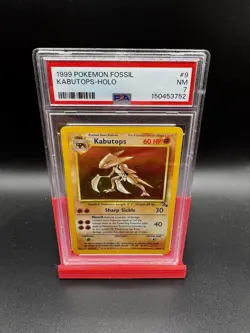Kabutops 9/62 1999 Pokemon Fossil Holo Rare PSA 7 English Unlimited - Image 1