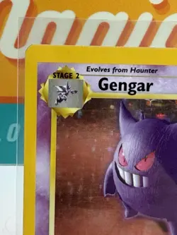 Gengar #5 Holo Rare WoTC Pokemon TCG 1999 Fossil Unlimited MP Moderately Played - Image 4