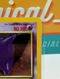 Gengar #5 Holo Rare WoTC Pokemon TCG 1999 Fossil Unlimited MP Moderately Played - Image 5