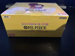 One Piece TCG OP-07 500 Years in the Future English SEALED Booster Box IN HAND - Image 2