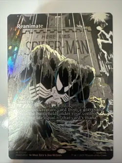 Reanimate - 0020 - M - Borderless - Foil - Marvel's Spider-Man - MTG - NM/M - Image 1
