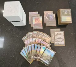 MTG Secret Lair Commander Deck: Raining Cats and Dogs | Sleeved + Deckbox 100% - Image 1