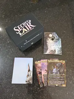 MTG Secret Lair Commander Deck: Raining Cats and Dogs | Sleeved + Deckbox 100% - Image 2