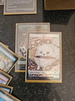 MTG Secret Lair Commander Deck: Raining Cats and Dogs | Sleeved + Deckbox 100% - Image 4