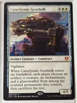 Cataclysmic Gearhulk - Commander: 2020 - Magic the Gathering MTG Nice! - Image 1