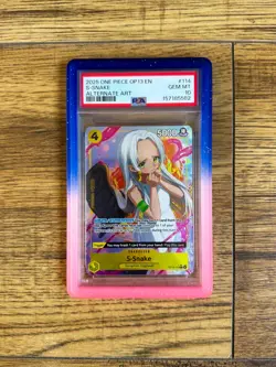 2025 One Piece Carrying On His Will S-Snake Alternate Art SP #OP13-114 PSA 10 - Image 1