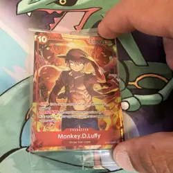 Bandai One Piece Card Game Monkey D. Luffy ST10-006 Character Alt Art SEALED - Image 2