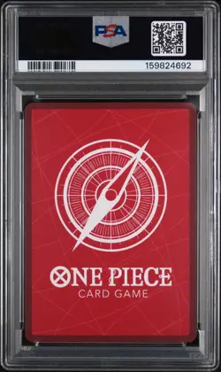 2026 One Piece ST29 EN Black & White Alternate Art #001 Monkey D Luffy PSA 10 - Image 2